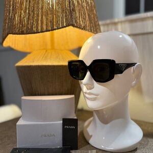 Prada Black Oversized Sunglasses